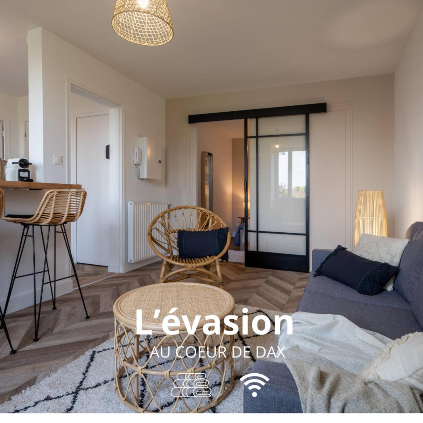 L'Evasion - Au Coeur De Dax Lägenhet Exteriör bild